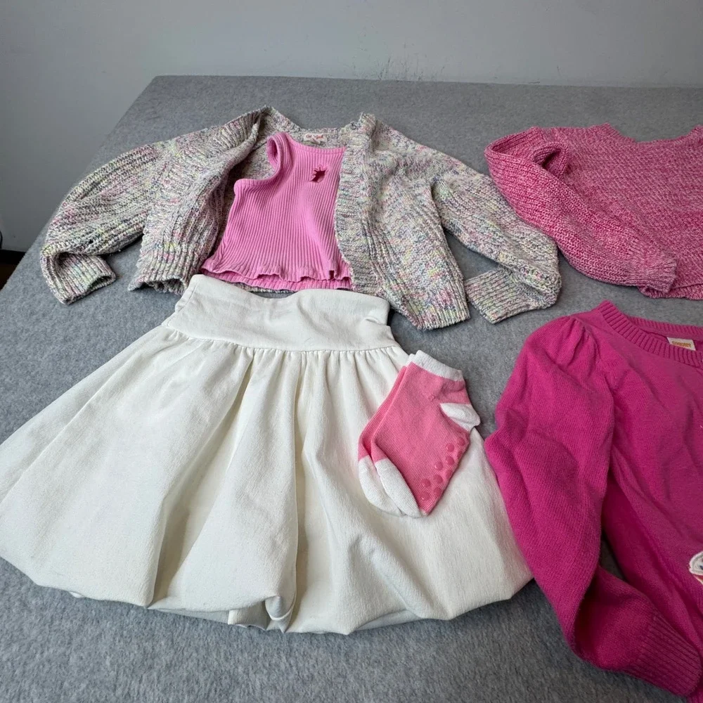 Girls‎ Capsule Wardrobe Outfit Set Size 6 Coordinated Mix And Match - Picture 2 of 9